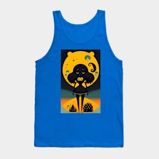 Surrounded By Monsters Tank Top